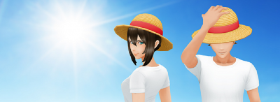 pokemon go one piece straw hat