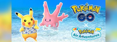 pokemon go air adventures collab event japan okinawa pikachu flying